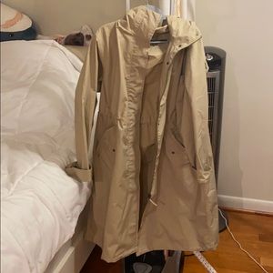 Uniqlo oversized trench coat